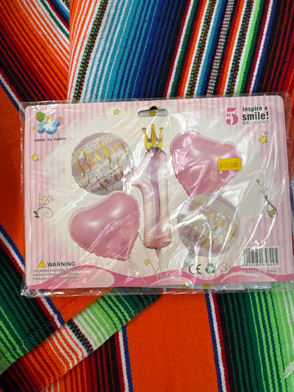 One Year Balloon bouquet