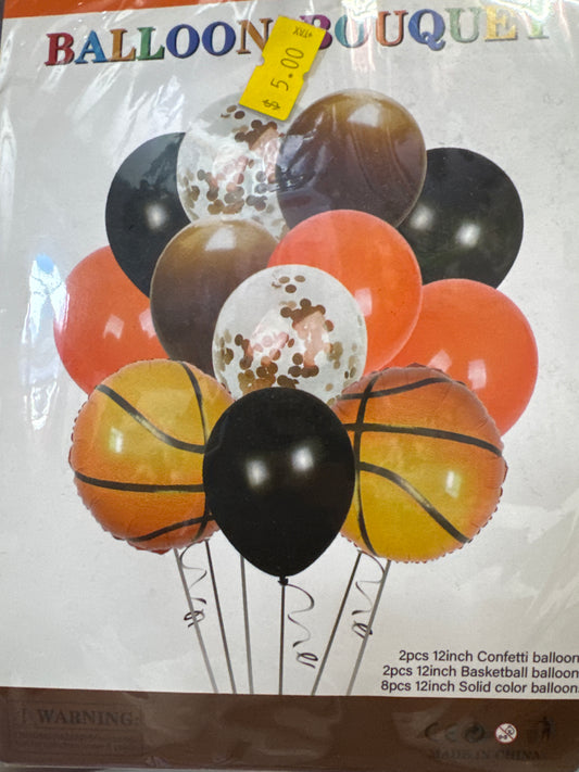 Basketball Balloon Bouquet