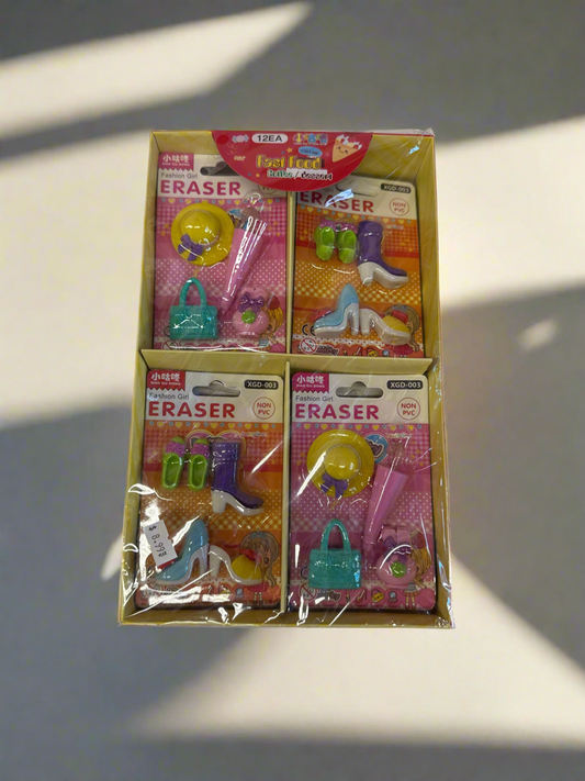 Fashion Girl Mini Erasers